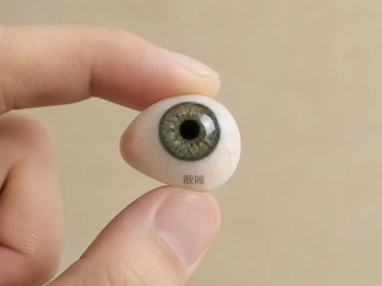 绿色虹膜个性化义眼片